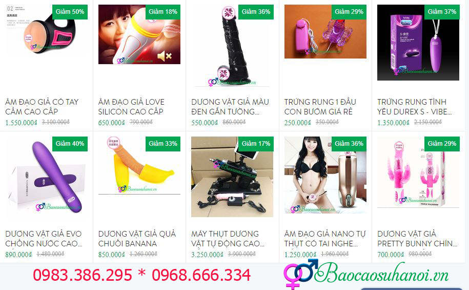 đồ chơi tình dục tại thanh xuân