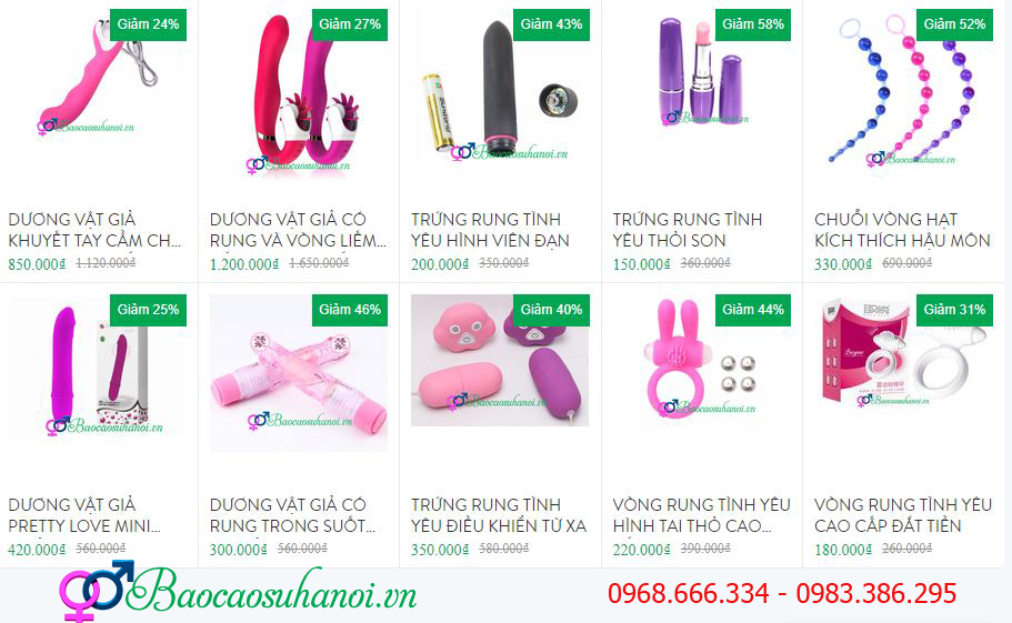 đồ chơi người lớn ở yên bái