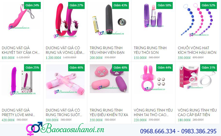 đồ chơi người lớn ở hà tĩnh