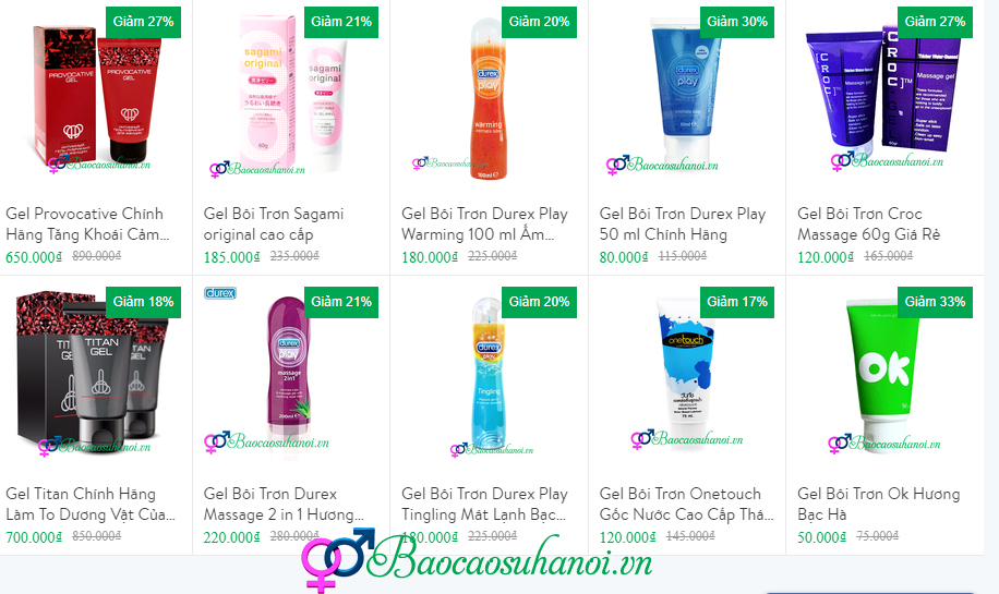 gel bôi trơn ở gia lâm