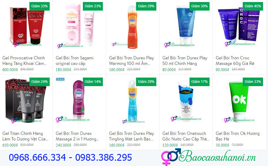 gel bôi trơn ở nghĩa tân