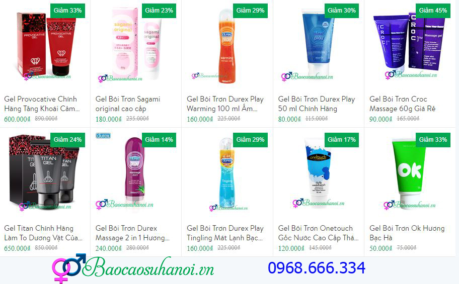 gel bôi trơn ở yên bái