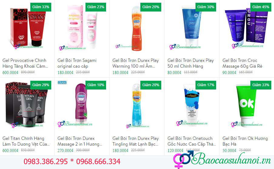 gel bôi trơn online ở sơn la