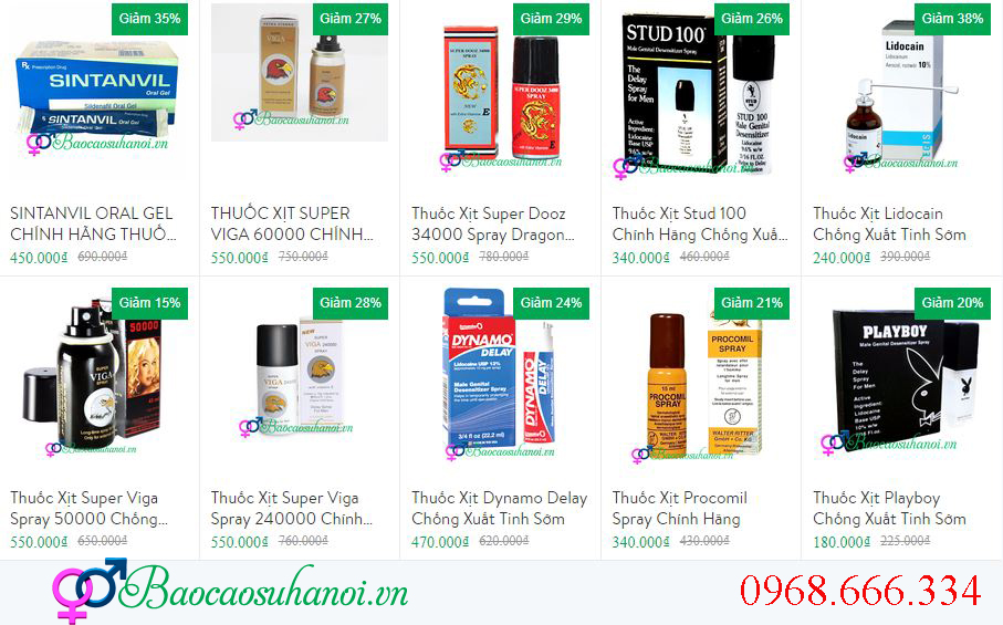 thuốc trị yếu sinh lý cho nam giới