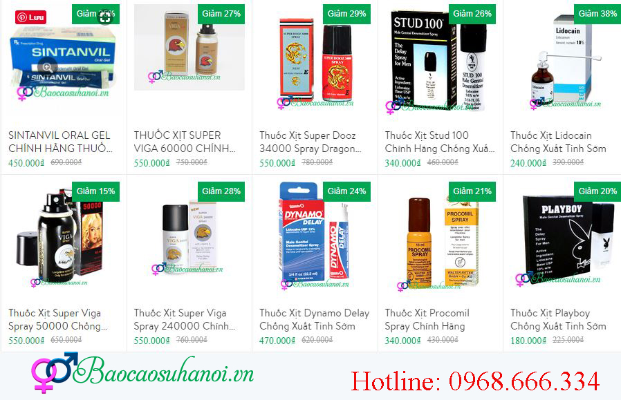 thuốc trị yếu sinh lý ở nam định