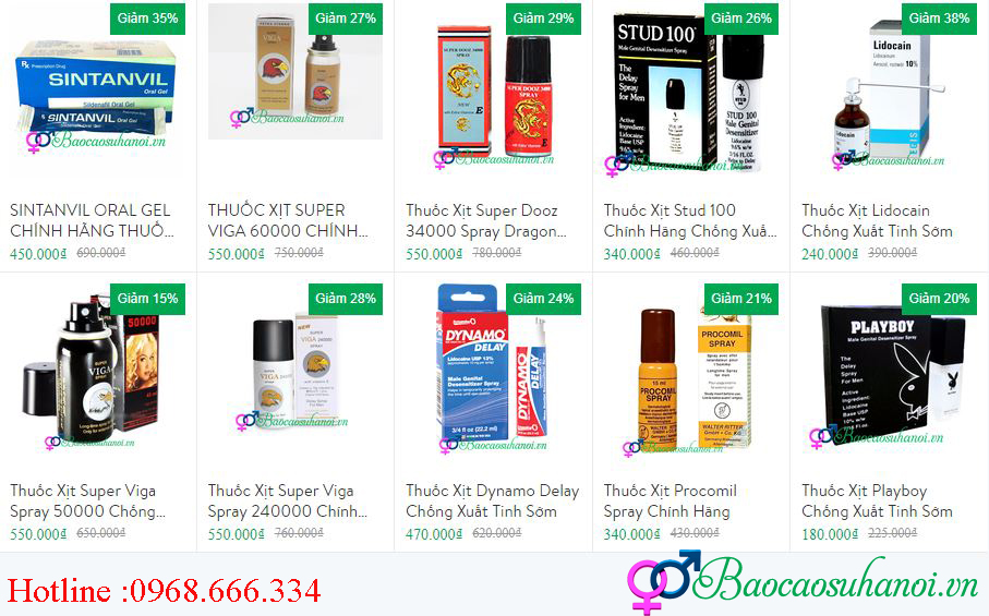 thuốc trị yếu sinh lý cho nam