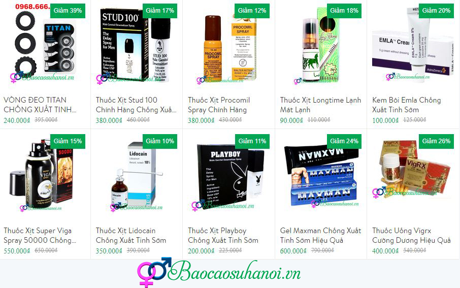 thuốc xịt kéo dài thời gian quan hệ gia lâm