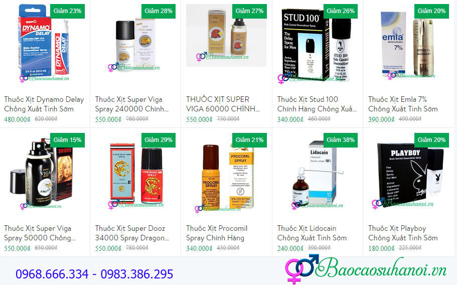 thuốc xịt chống xuất tinh sớm ở quảng bình