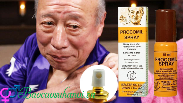 thuốc xịt procomil spray chính hãng