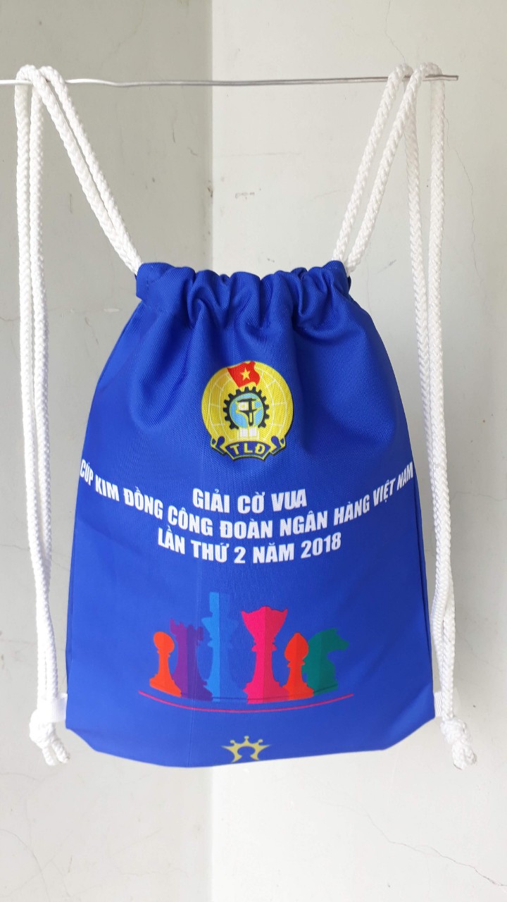 Balo dây rút - xưởng may balo dây rút in theo yêu cầu