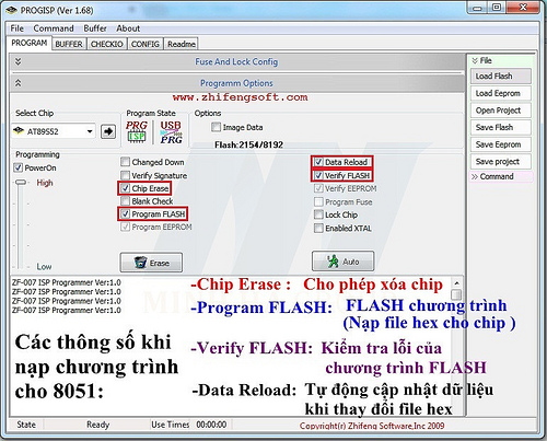 MẠCH NẠP ISP 89/AVR