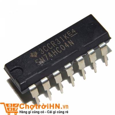 74HC04 HEX INVERTER DIP14