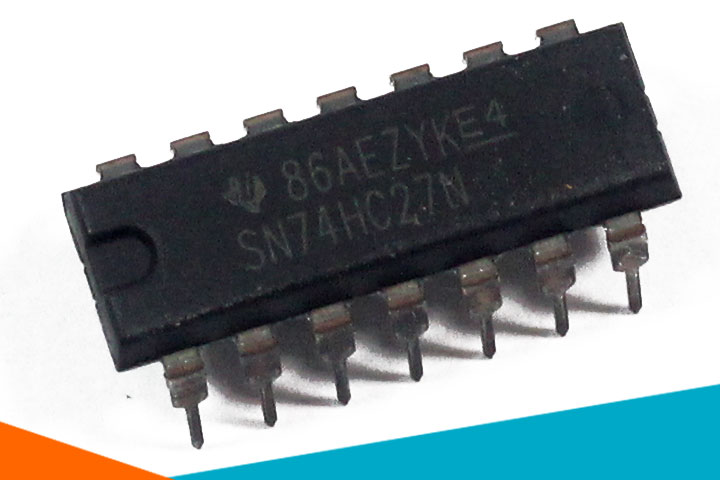 74HC27 Triple 3-input NOR gate DIP14