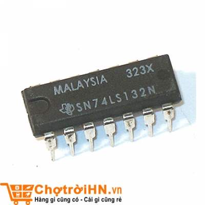 74LS132 QUAD 2-INPUT NAND SCHMITT TRIGGER DIP14