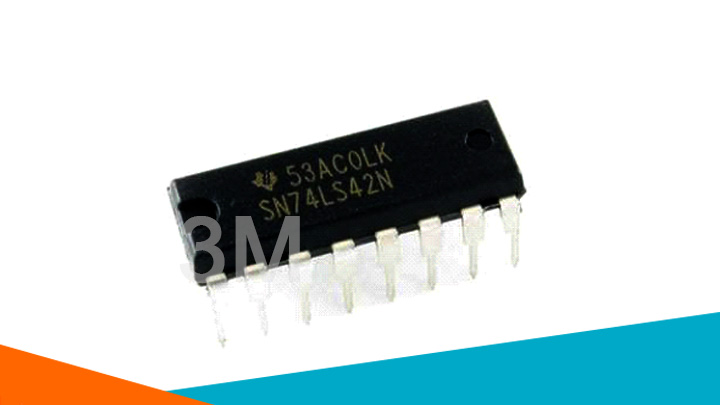 74LS42 BCD to Decimal Decoder DIP16 giá tốt