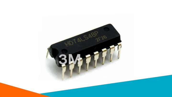 74LS48 BCD to 7-segment Decoder/Driver DIP16 chất lượng