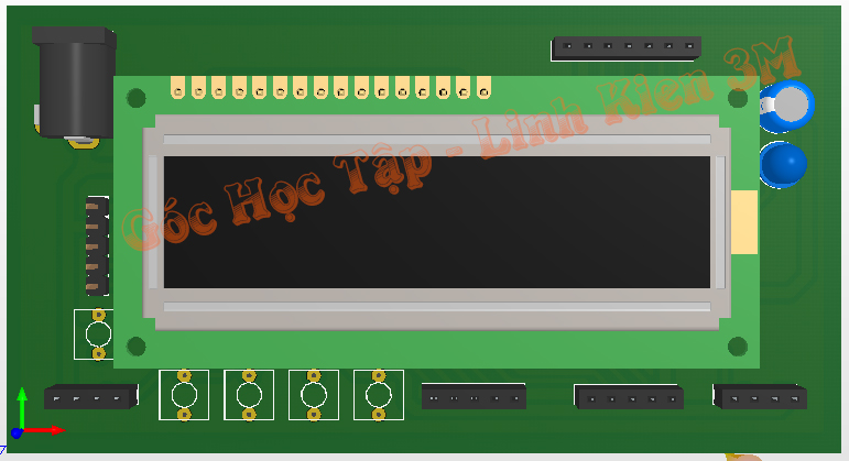 mô phỏng mạch Băng truyền dùng động cơ Step + Pic 16F877A hiển thị LCD1602