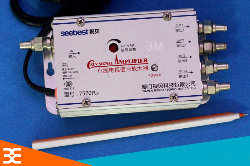 Kích thước của bộ khuếch đại tín hiệu CATV