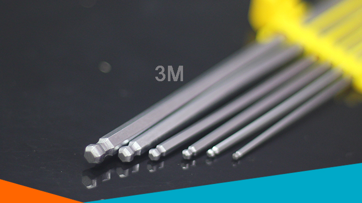 Các đầu mũi lục giác được bo tròn