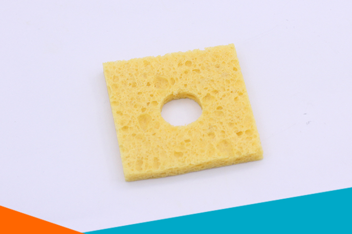 Bọt Biển Chùi Mỏ Hàn 6x6Cm