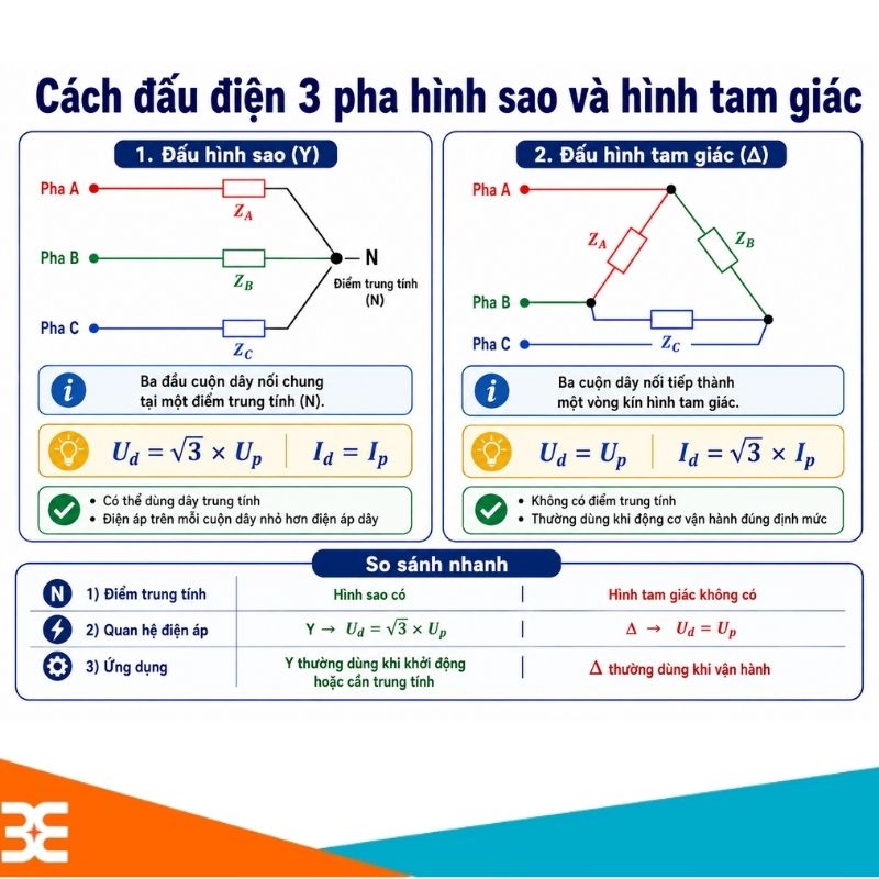 Cách đấu mạch điện