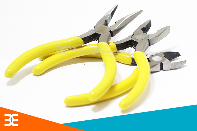 Combo 3 Kìm Bosi Kẹp, Cắt, Mỏ Nhọn cao cấp