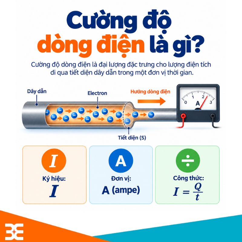 Cường độ dòng điện là gì