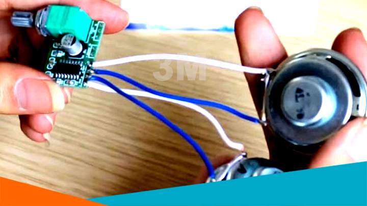 Đấu nối Module khuếch đại Audio với loa