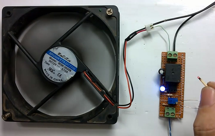 Hướng dẫn mạch bật tắt thiết bị tự động theo nhiệt độ