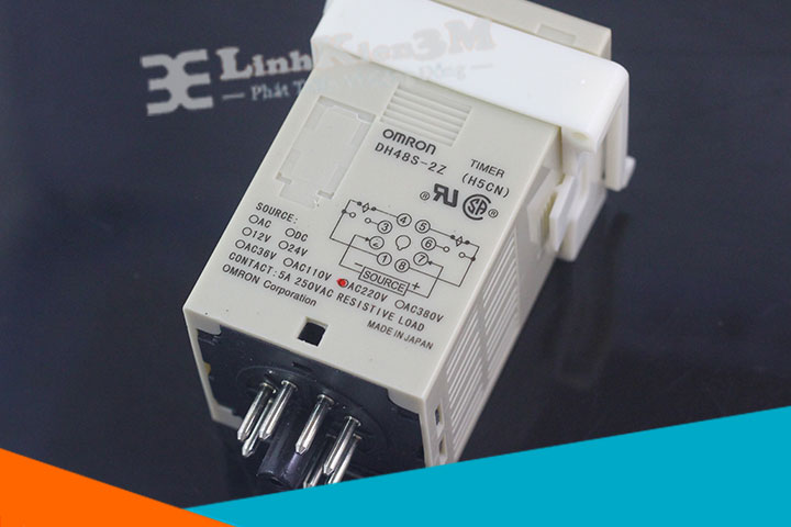 Rơ le Thời Gian DH48S-2Z 220VAC 0.1S-99H Chính Hãng