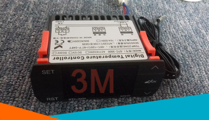 Màn hình hiển thị của bộ điều khiển nhiệt độ stc 3000