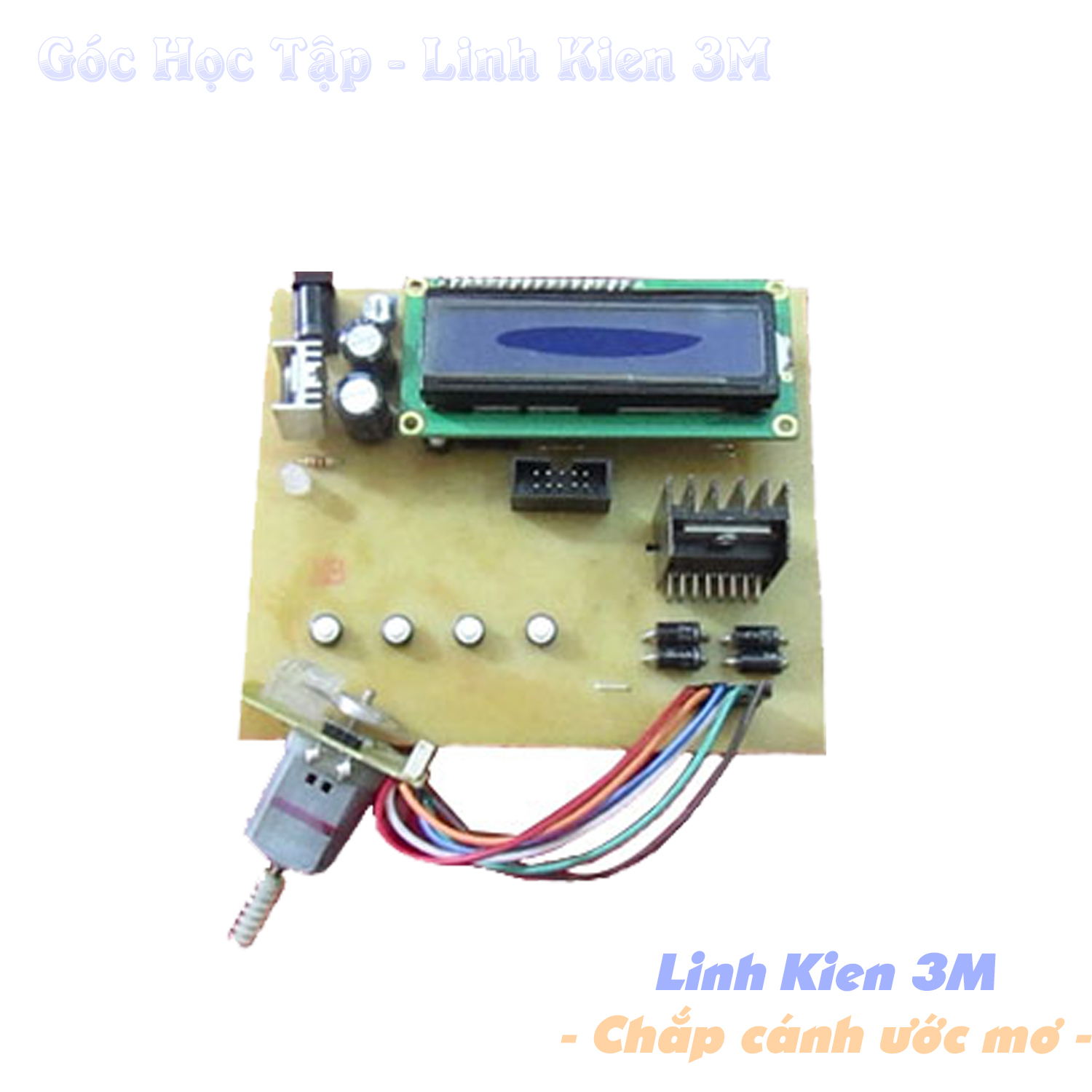 Mạch đo tốc độ động cơ Encoder hiển thị lên LCD1602