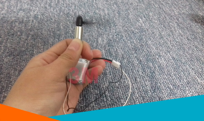 Motor Coreless 8520 đang hoạt động