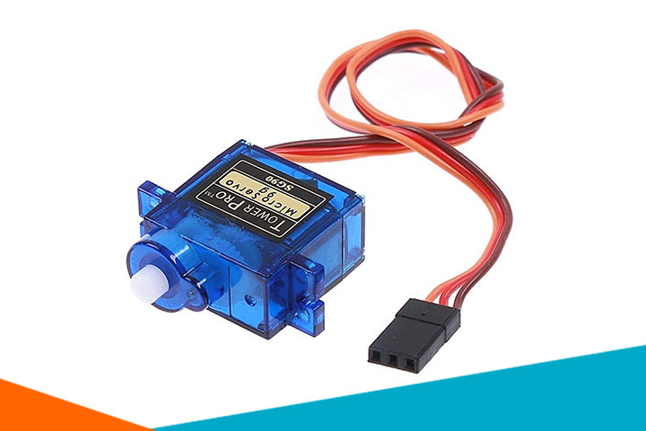 Động Cơ Servo SG90 góc quay 180 độ