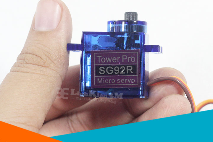 Hướng dẫn sử dụng động cơ servo SG92R