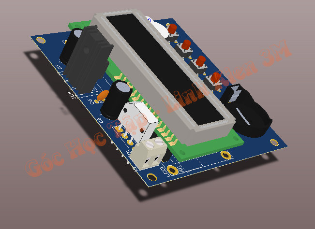 Mạch thông báo tiết học dùng vi điều khiển 89S52