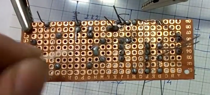 Hàn chân linh kiện