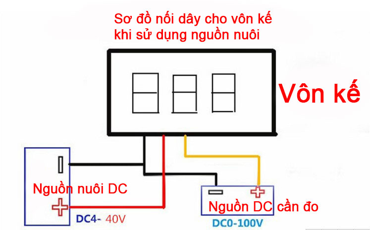 huong dan su dung Vôn Kế Điện Tử 