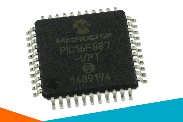 PIC16F887-I/PT TQFP44