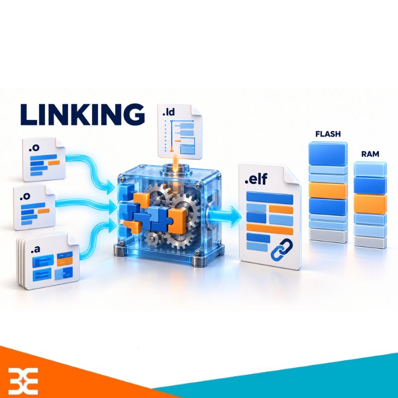 Liên kết (Linking) – Sắp xếp bản đồ bộ nhớ nhúng