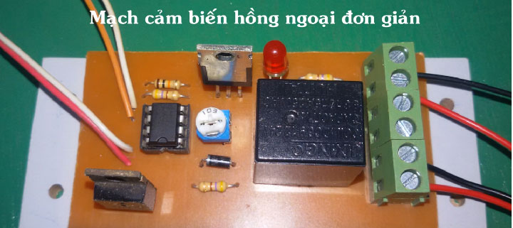 tu lam mach cam bien hong ngoai