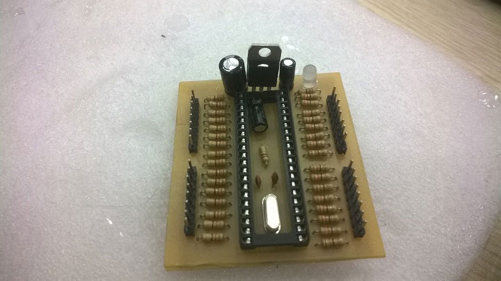 Linh kiện đươc lắp hoàn chỉnh