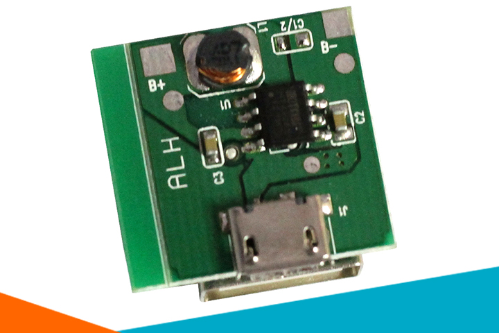 Mặt Sau Mạch Sạc Pin Dự Phòng 5V