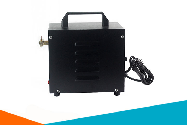 Mặt bên Máy Hàn Cell Pin 18650 JST III