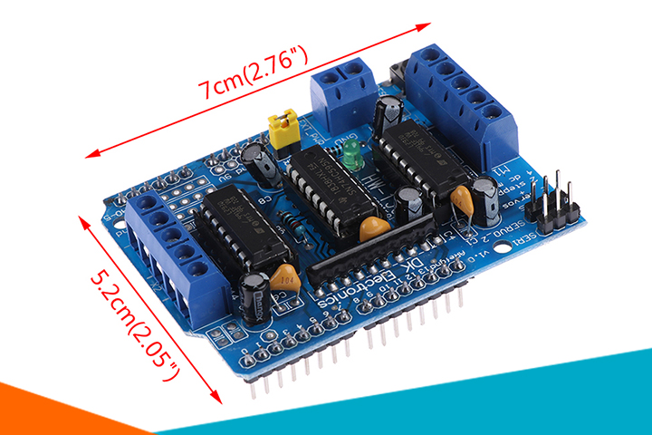 Module Điều Khiển Động Cơ L293D