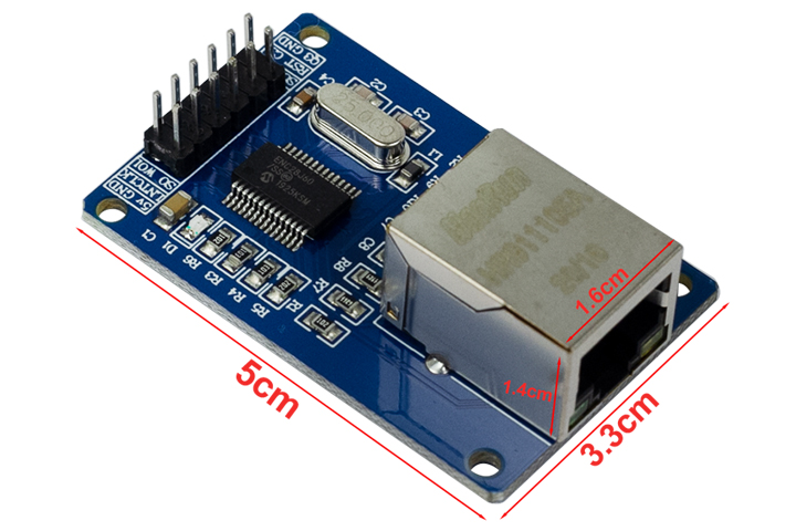 Module-Ethernet-ENC28J60-SPI