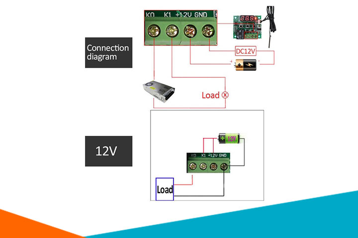 Module Khống Chế Nhiệt Độ W1209 2