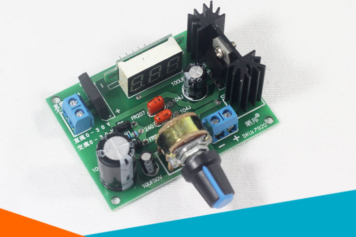 Module Nguồn LM317 INPUT 3-30VDC/3-20VAC