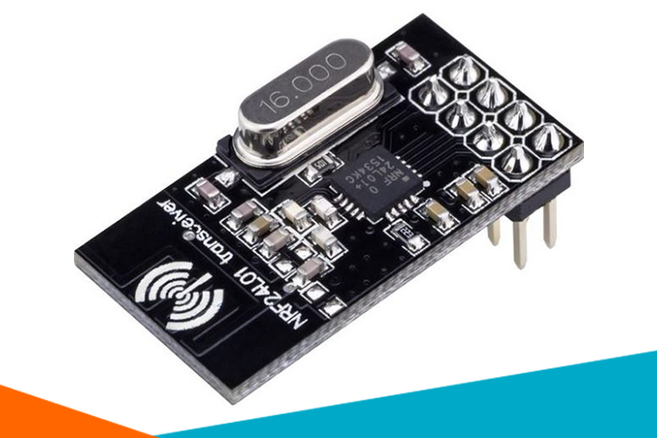 Module RF NRF24L01 2.4GHz 8Pin