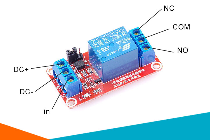 Cách lắp module relay